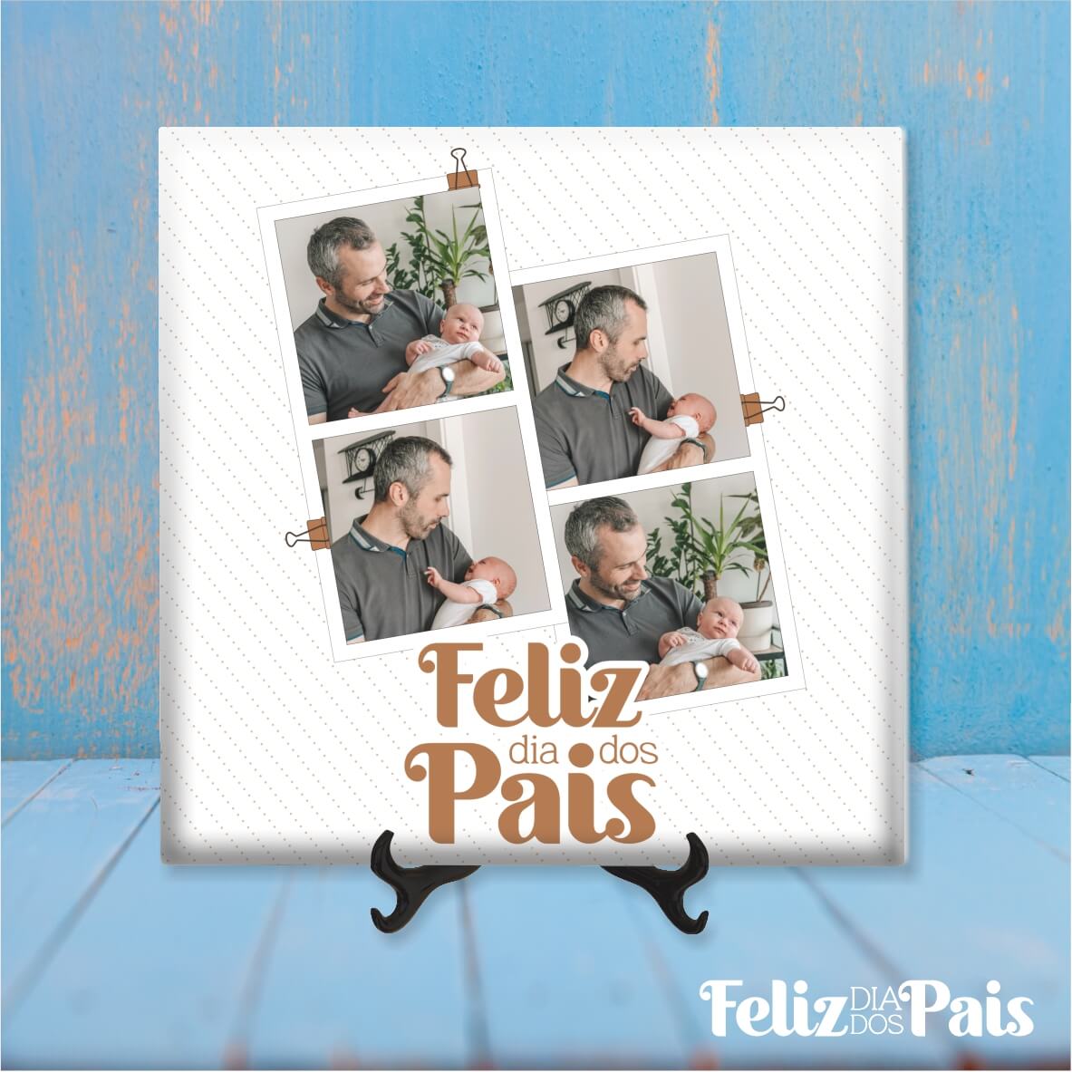 T-shirt, Caneca e Azulejo Dia do Pai