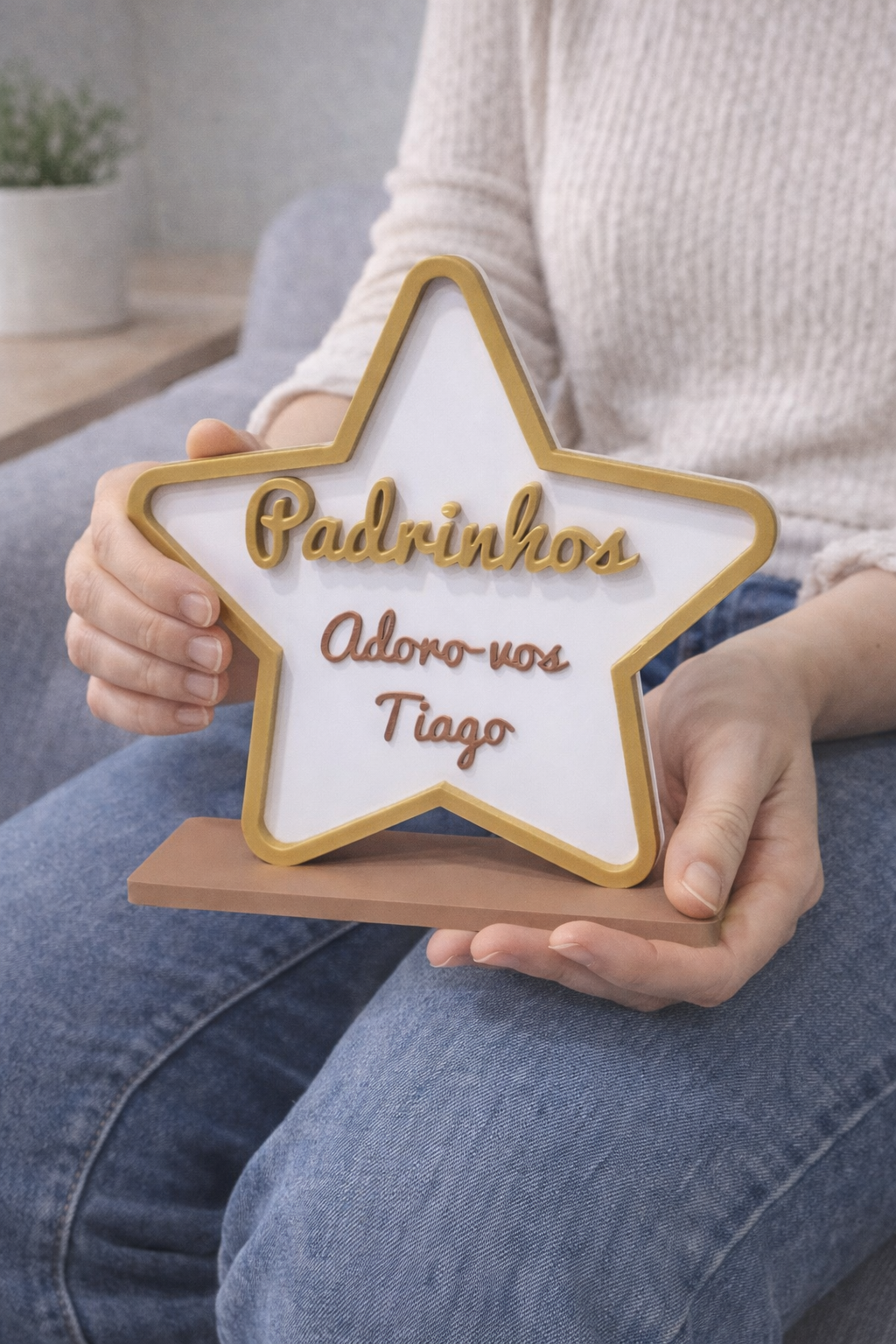 Decoração Estrela Padrinhos