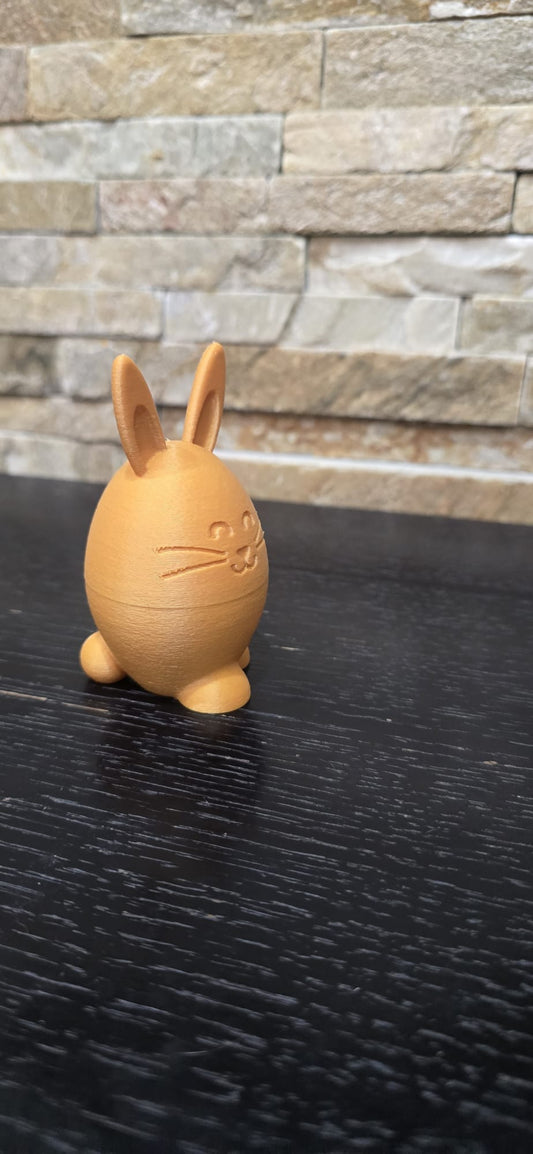 Coelho Páscoa formato Ovo