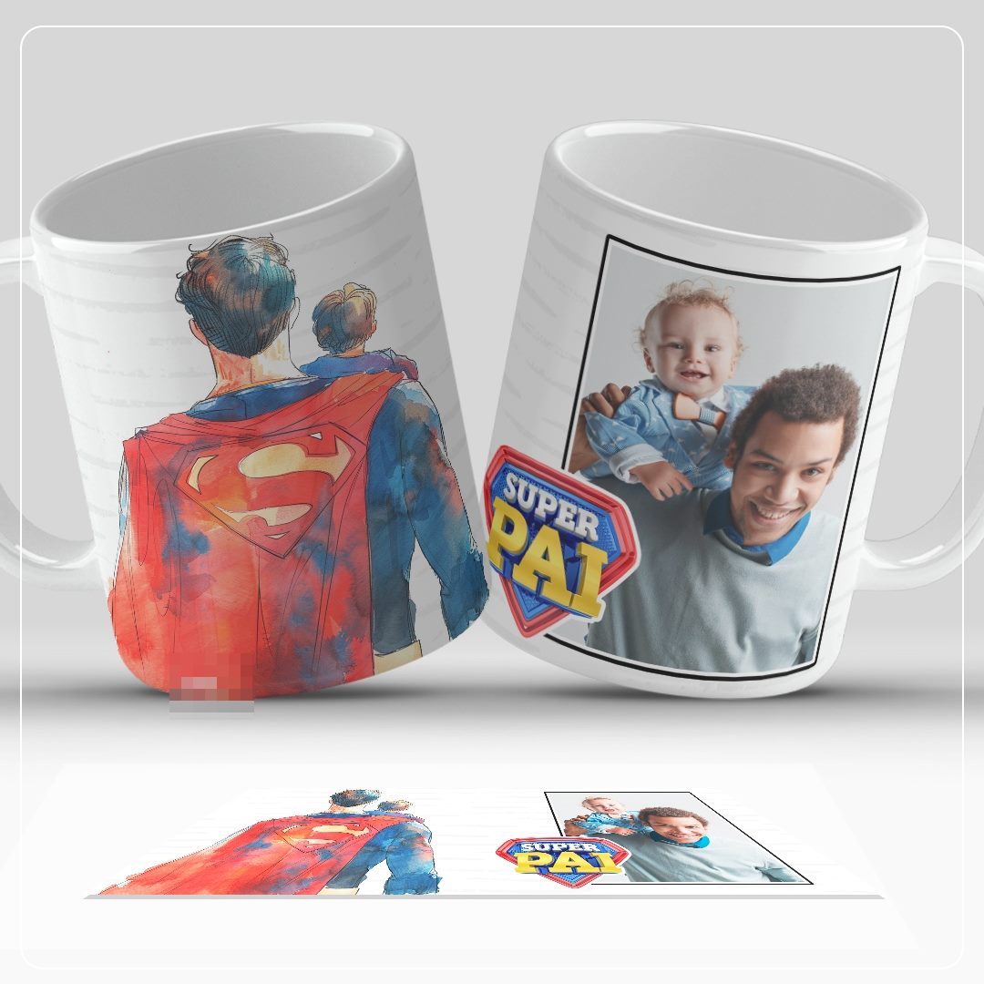 Canecas com Foto Dia do Pai