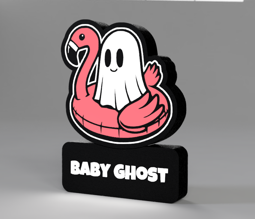 Luminária Baby Ghost