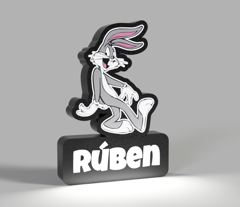 Luminária Bugs Bunny
