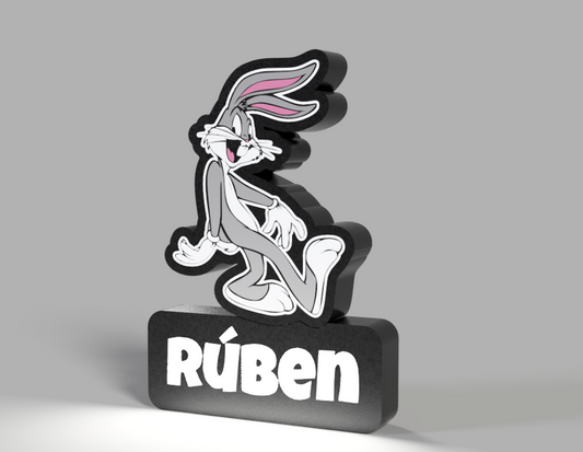 Luminária Bugs Bunny