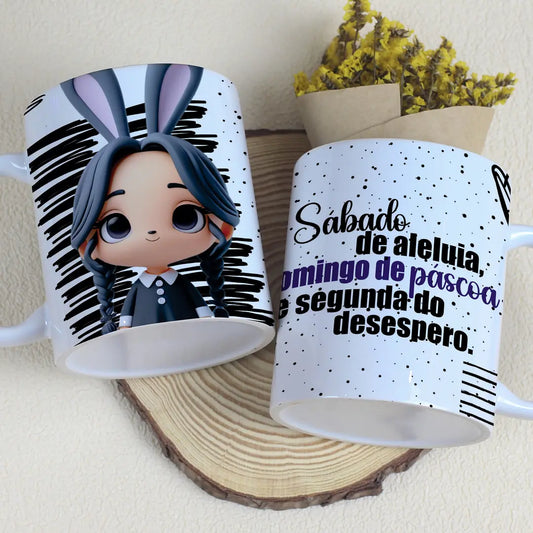 Canecas Wandinha Páscoa