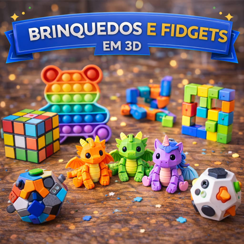 Brinquedos e Fidgets