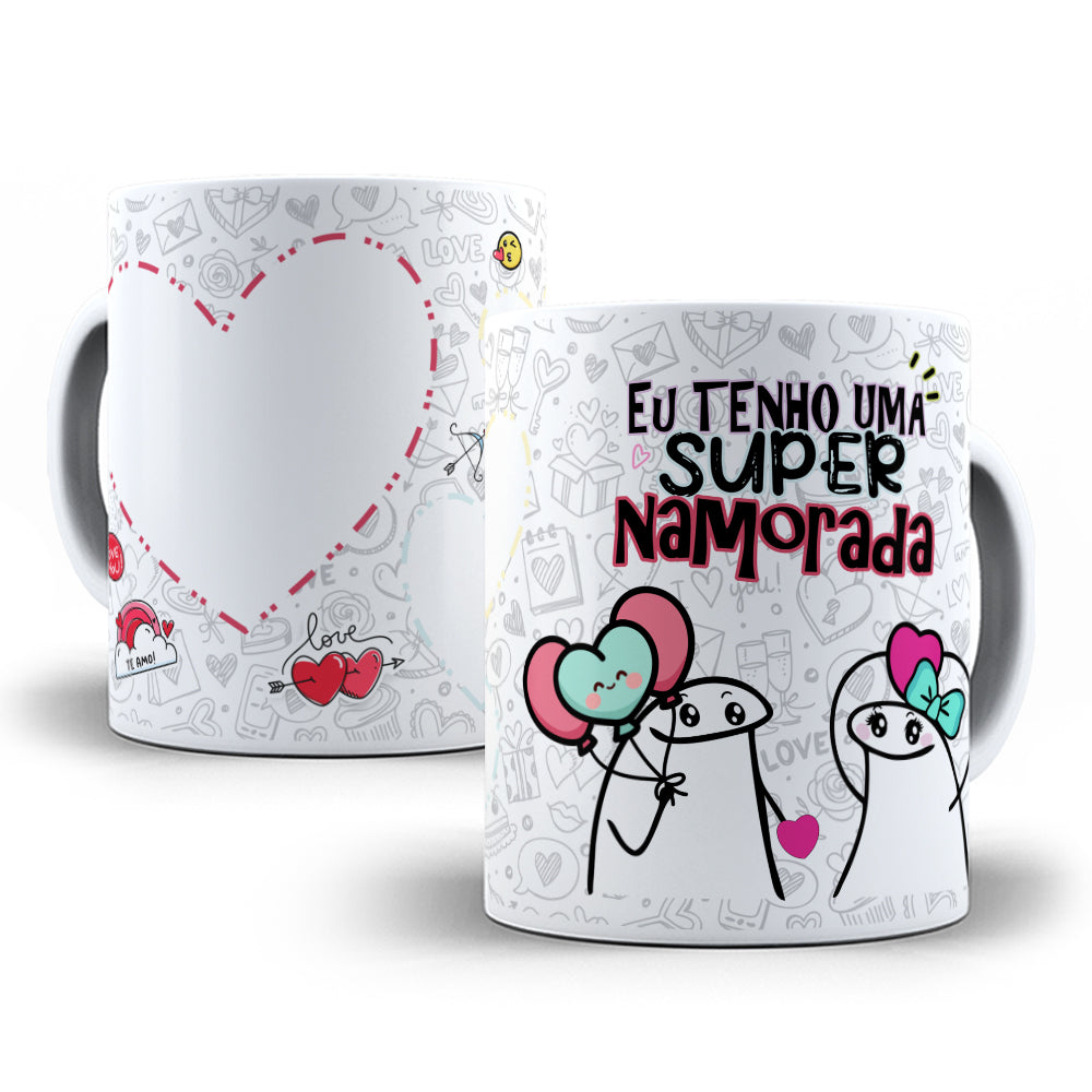 Caneca Flork Namorados com Foto
