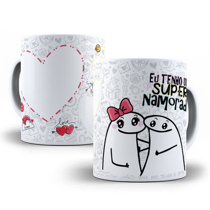 Caneca Flork Namorados com Foto