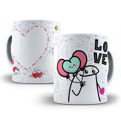 Caneca Flork Namorados com Foto