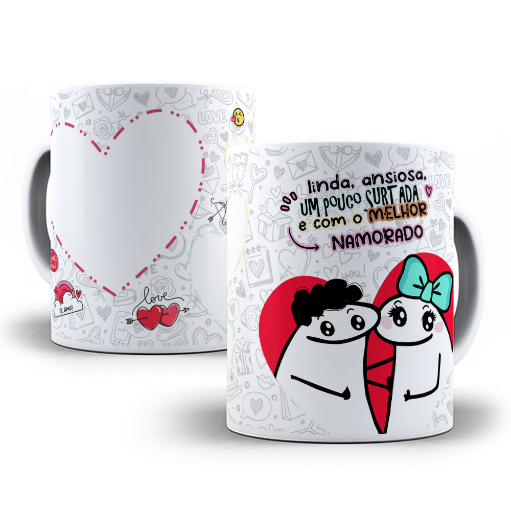 Caneca Flork Namorados com Foto