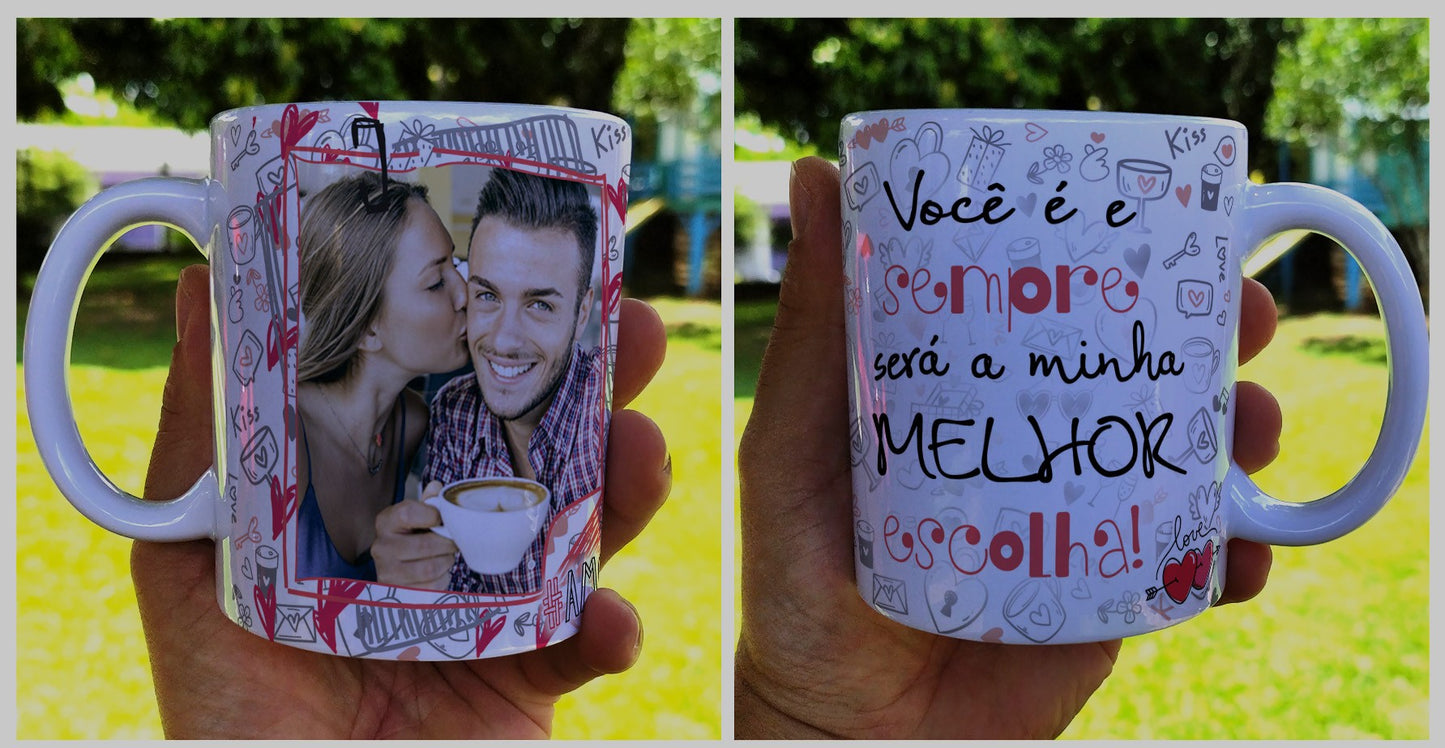Caneca Dia dos Namorados com Foto