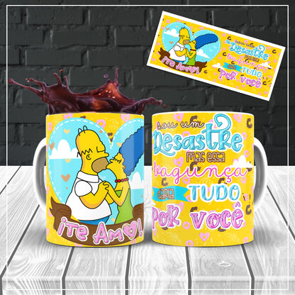 Canecas Dia dos Namorados Animes