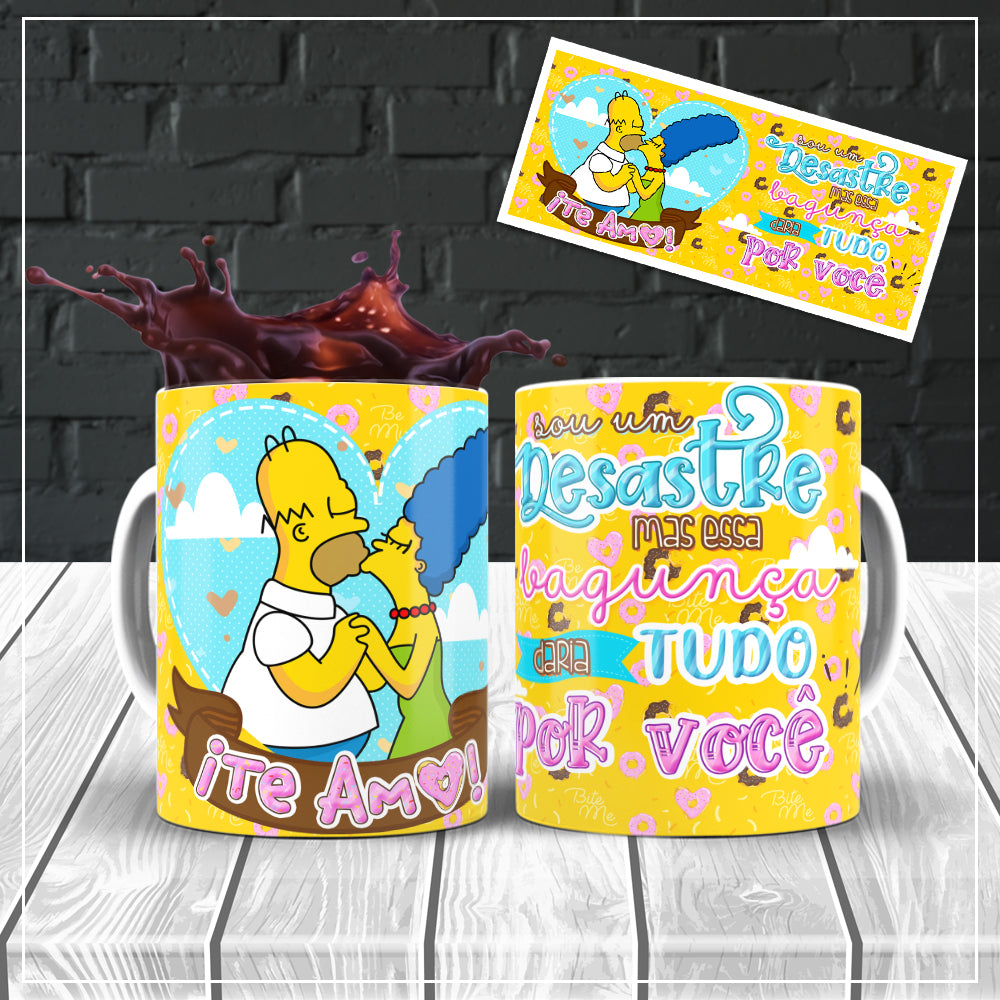 Canecas Dia dos Namorados Animes