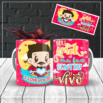 Canecas Dia dos Namorados Animes