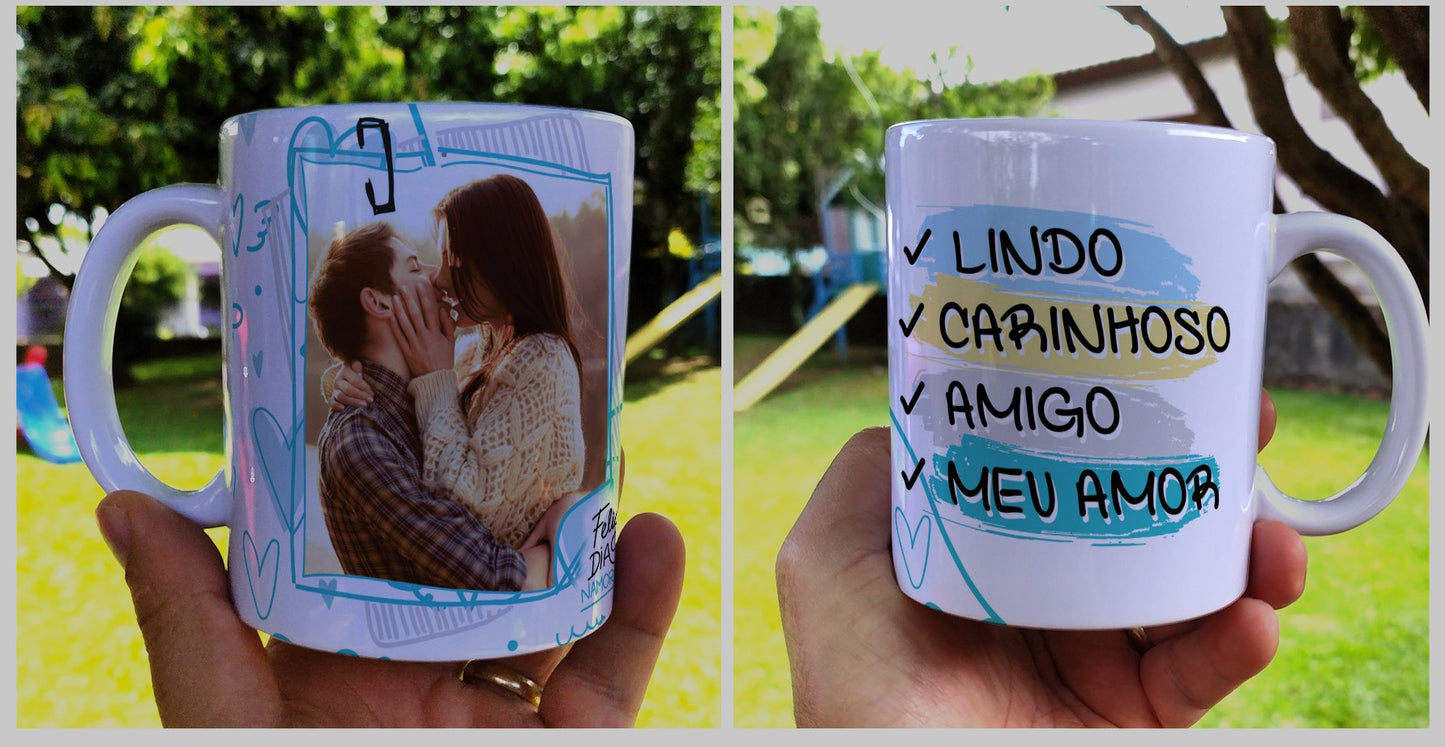 Caneca Dia dos Namorados com Foto