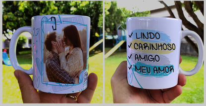 Caneca Dia dos Namorados com Foto