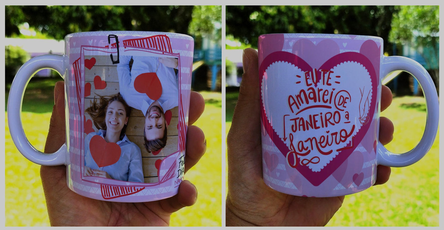 Caneca Dia dos Namorados com Foto