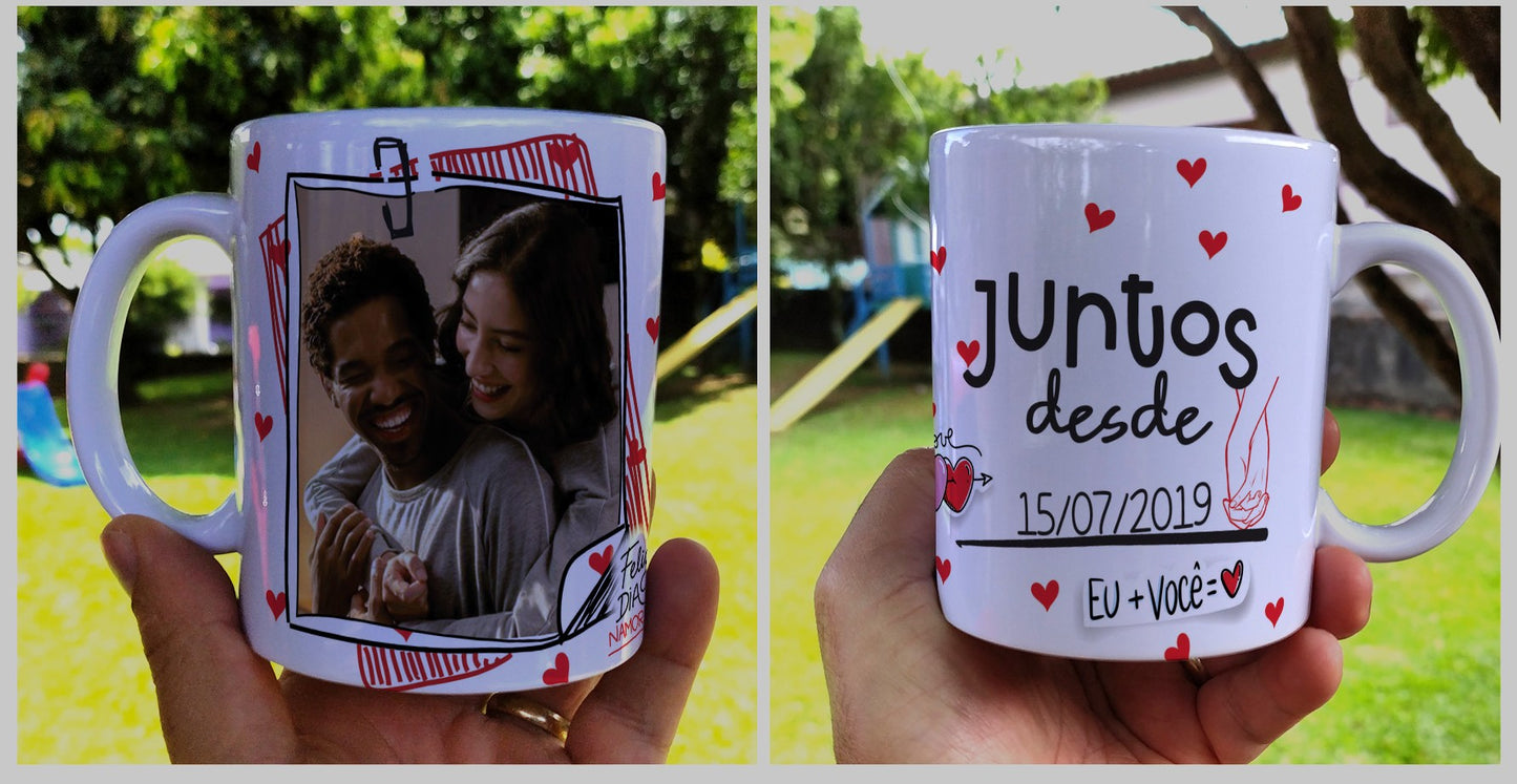 Caneca Dia dos Namorados com Foto