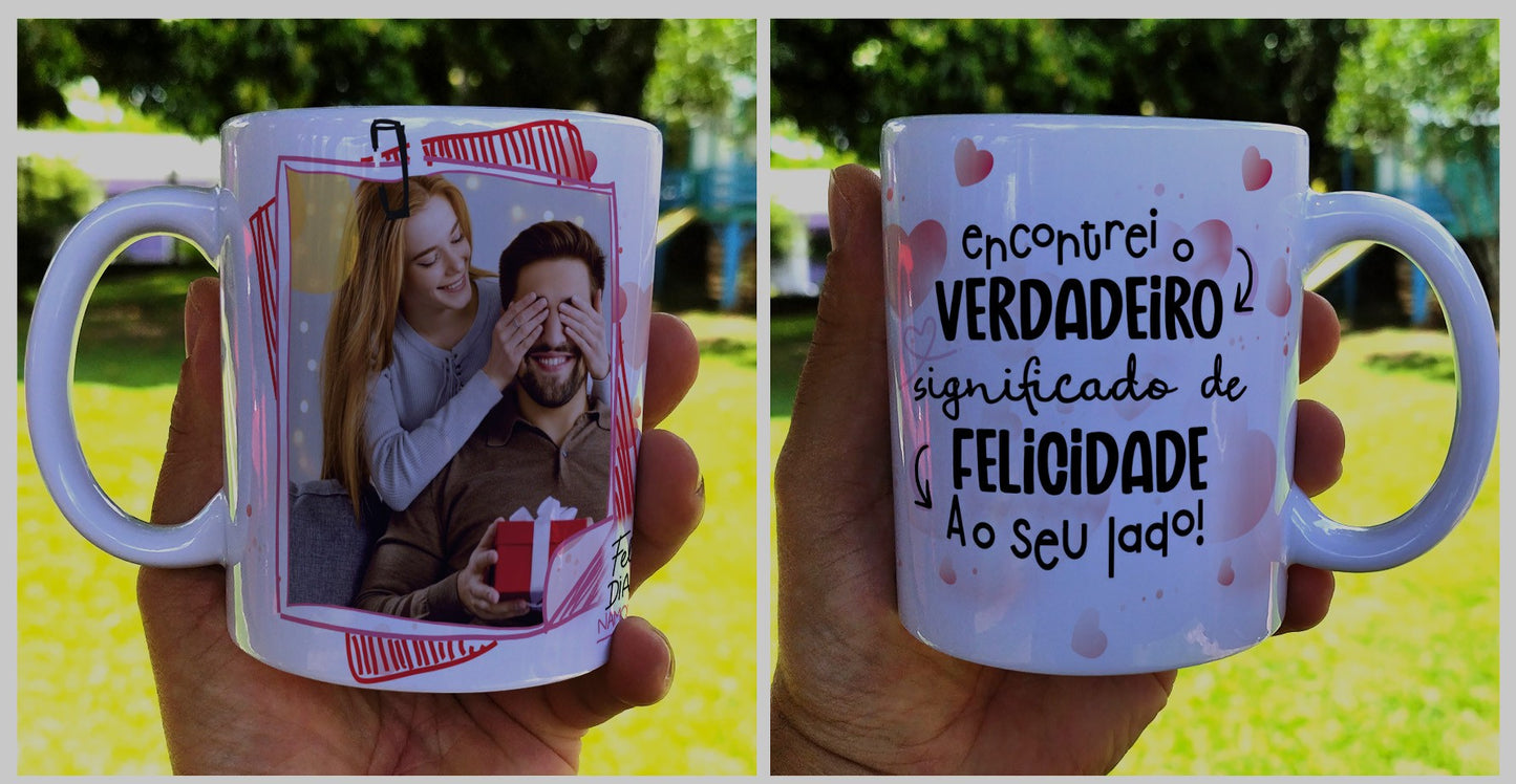 Caneca Dia dos Namorados com Foto