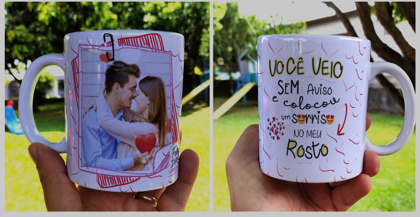 Caneca Dia dos Namorados com Foto