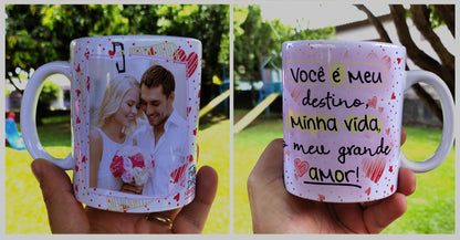Caneca Dia dos Namorados com Foto