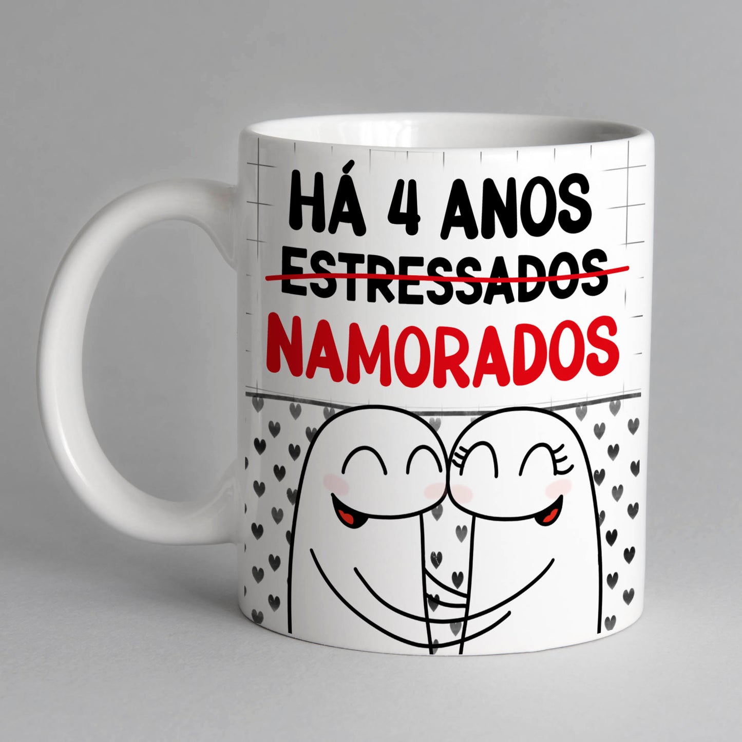 Caneca Namorados Divertidos Flork