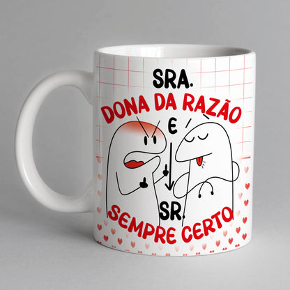 Caneca Namorados Divertidos Flork