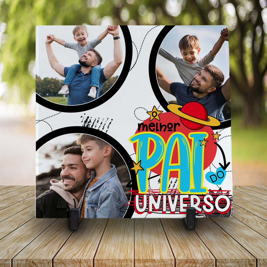 Azulejos Com foto Dia do Pai