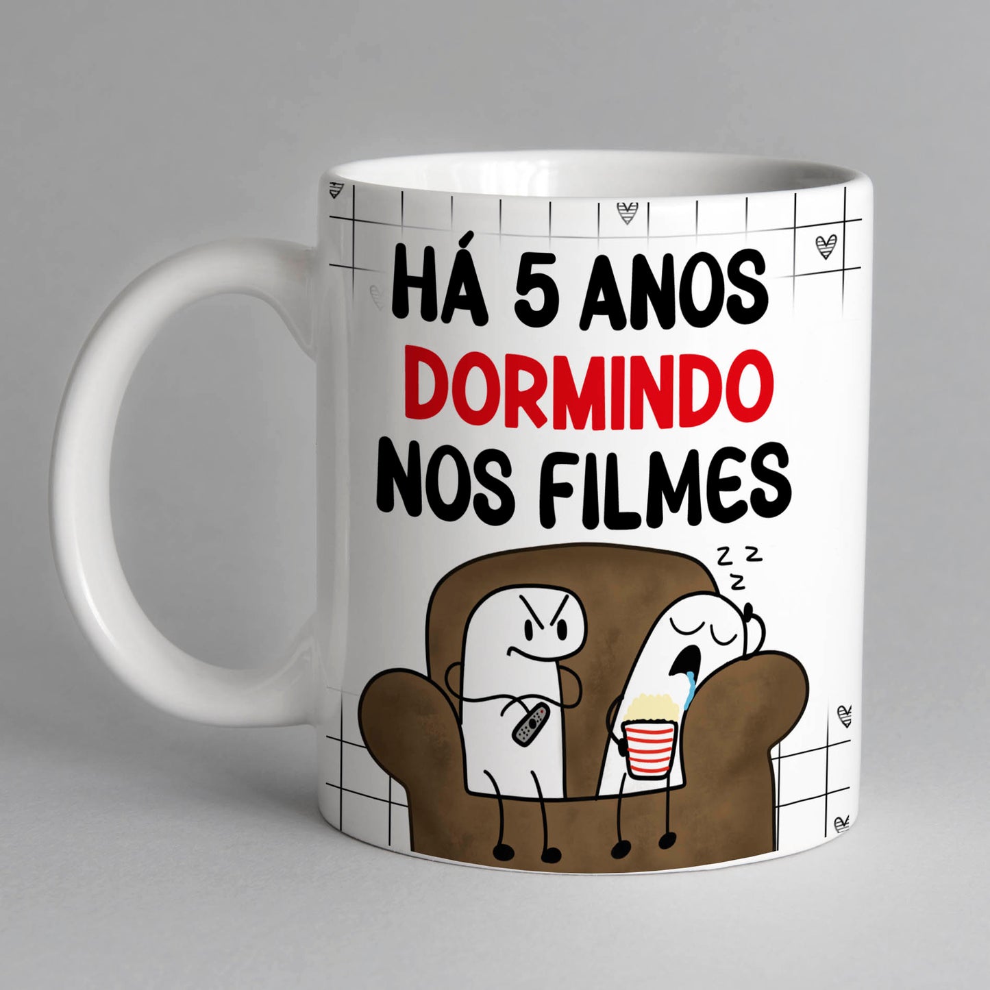 Caneca Namorados Divertidos Flork