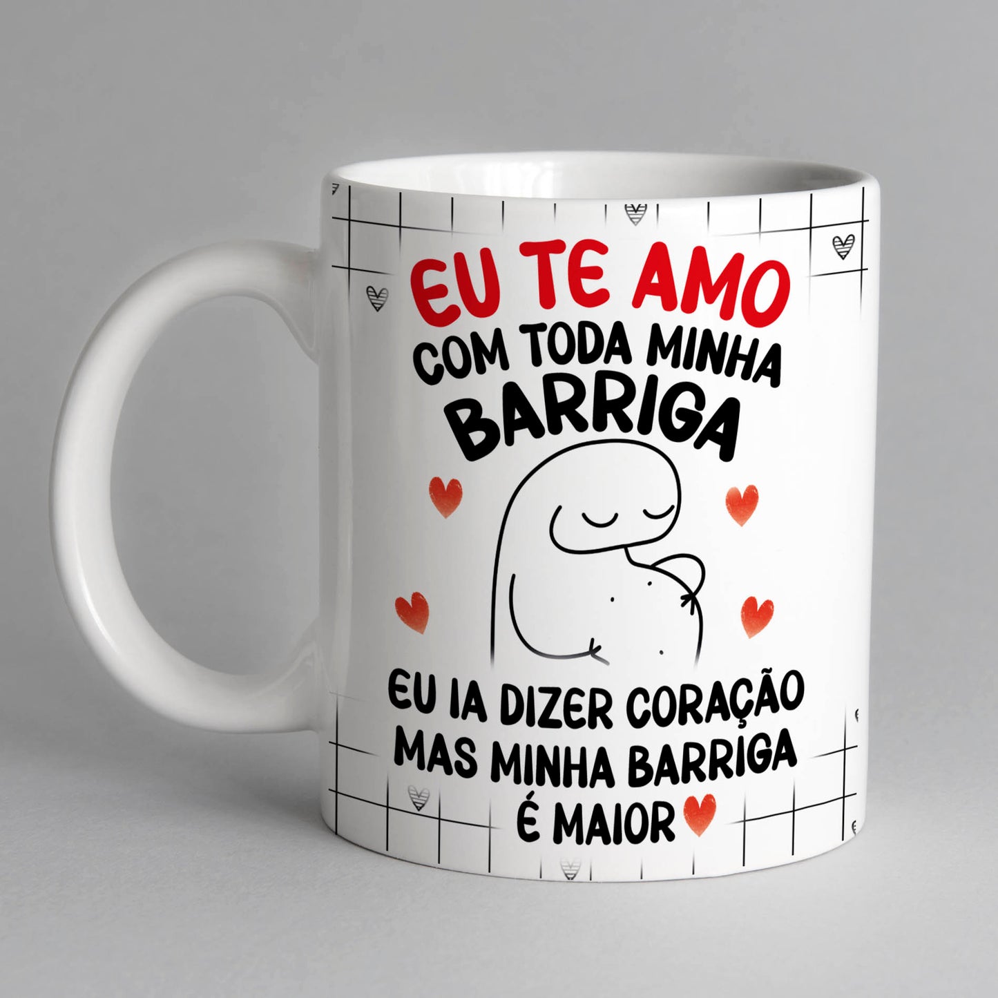 Caneca Namorados Divertidos Flork