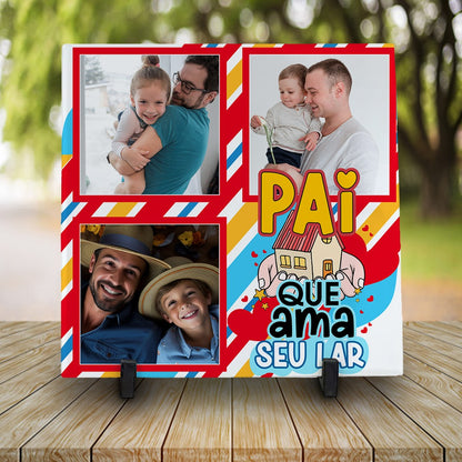 Azulejos Com foto Dia do Pai