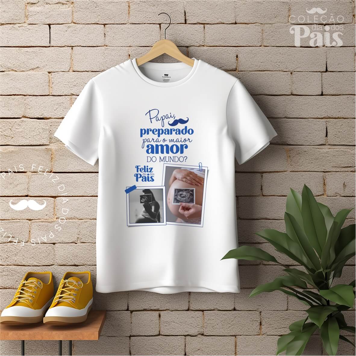 T-shirt, Caneca e Azulejo Dia do Pai