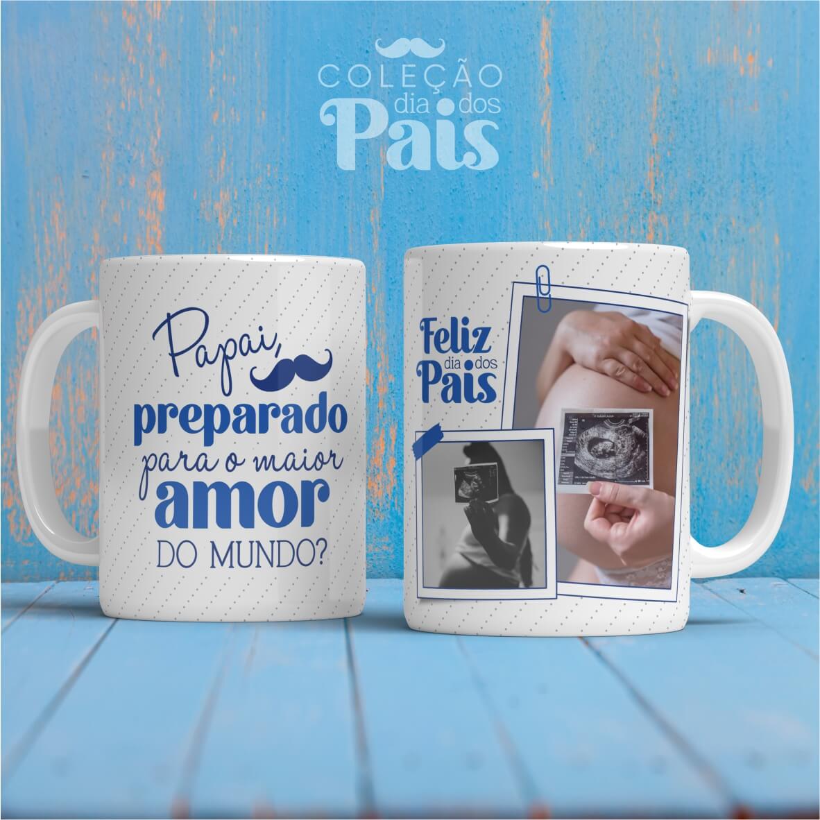 T-shirt, Caneca e Azulejo Dia do Pai