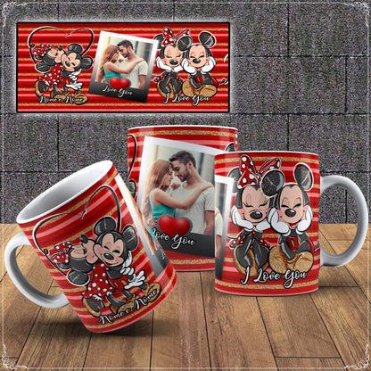 Caneca Mickey e Minnie Namorados