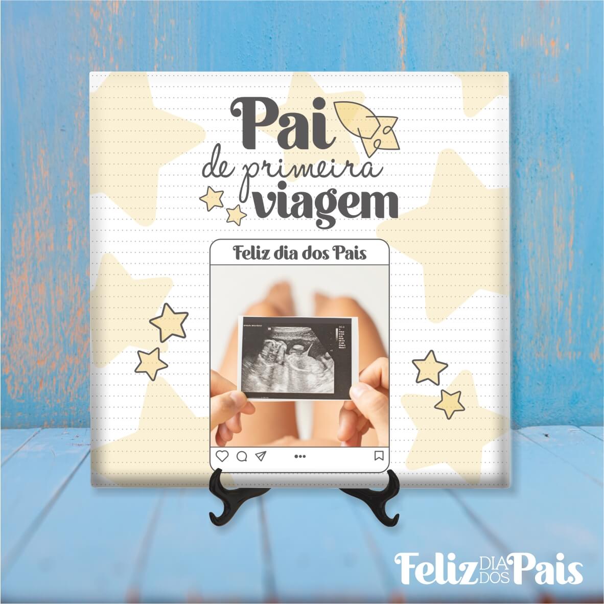 T-shirt, Caneca e Azulejo Dia do Pai