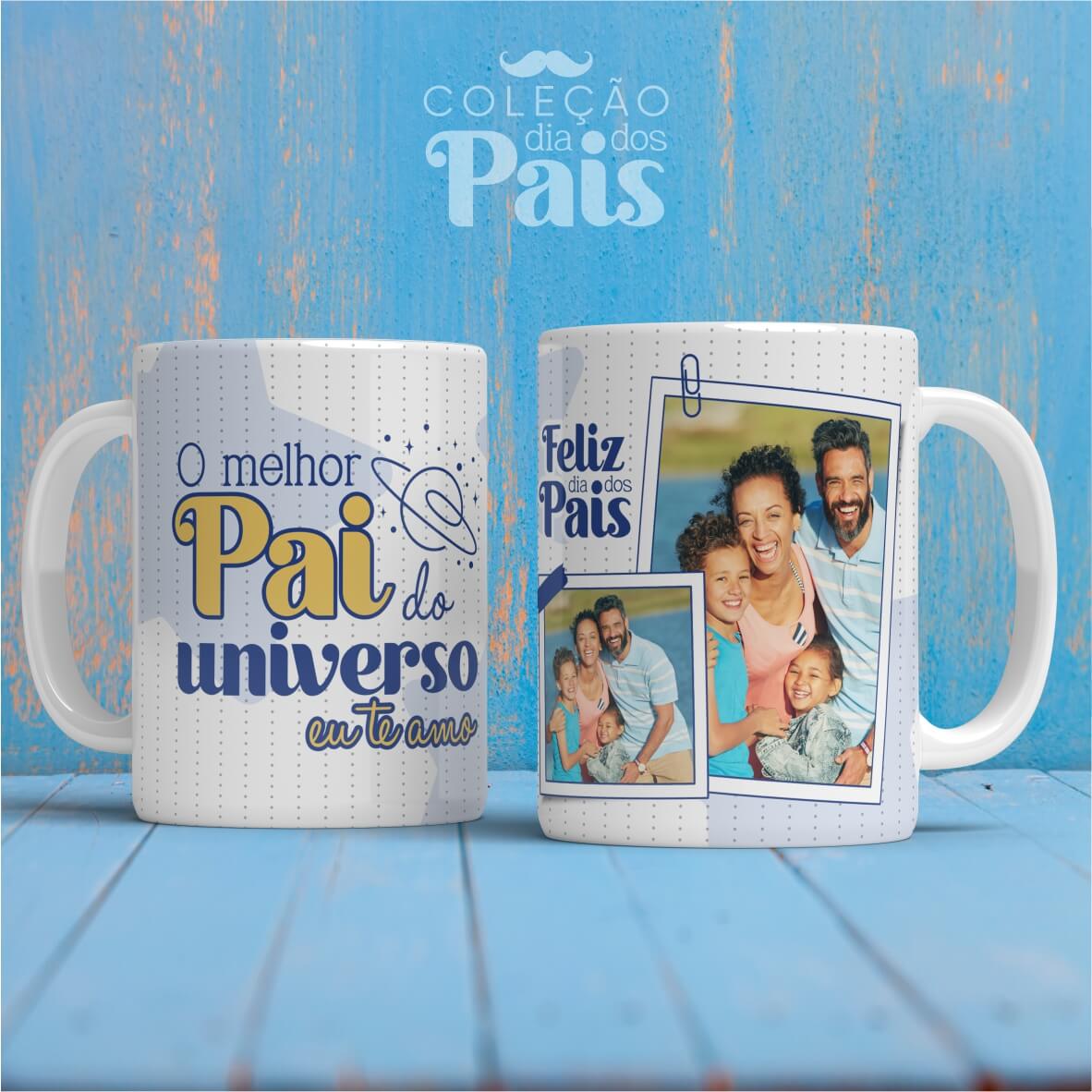 T-shirt, Caneca e Azulejo Dia do Pai