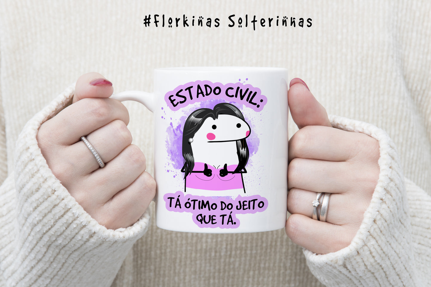 Caneca Flork Solteirinhas