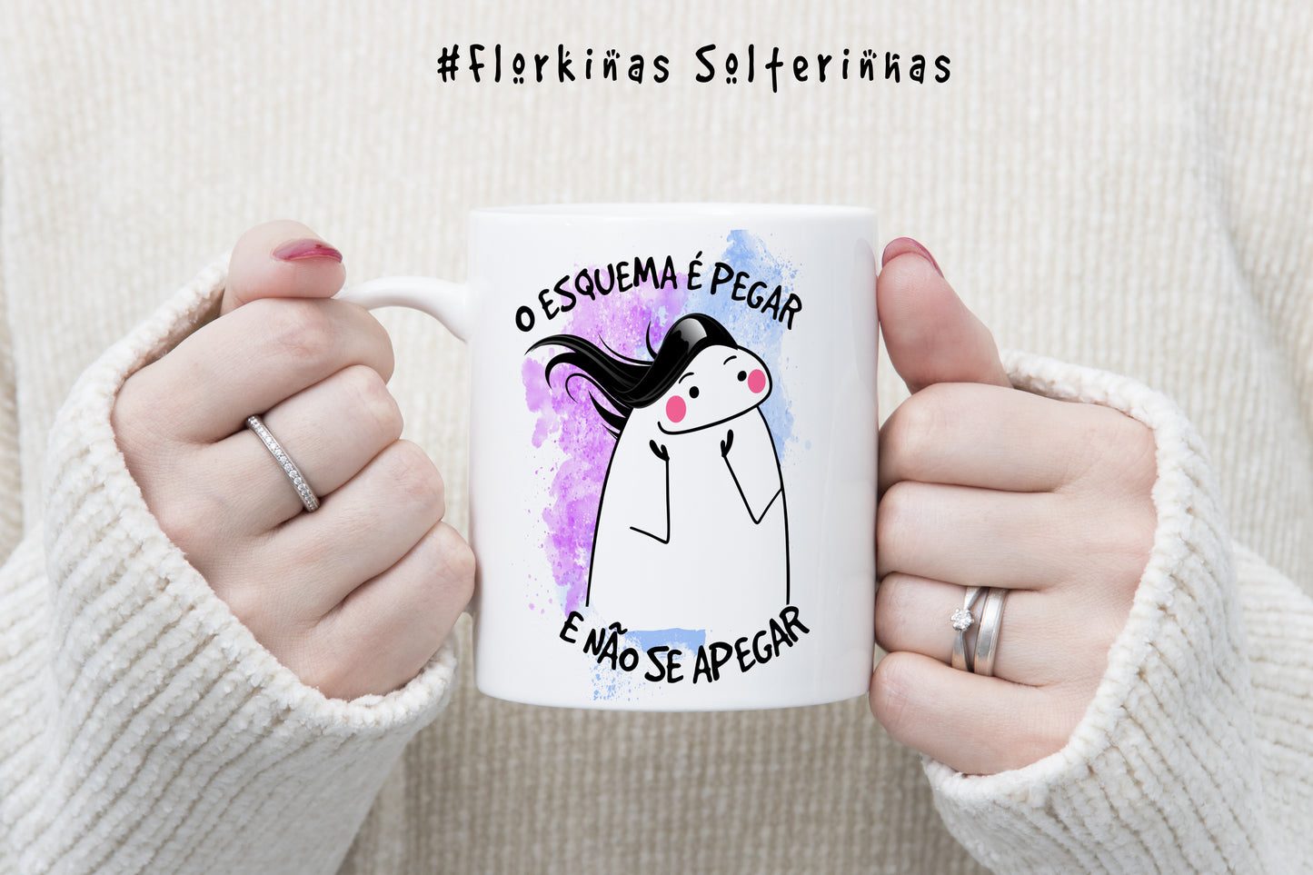 Caneca Flork Solteirinhas