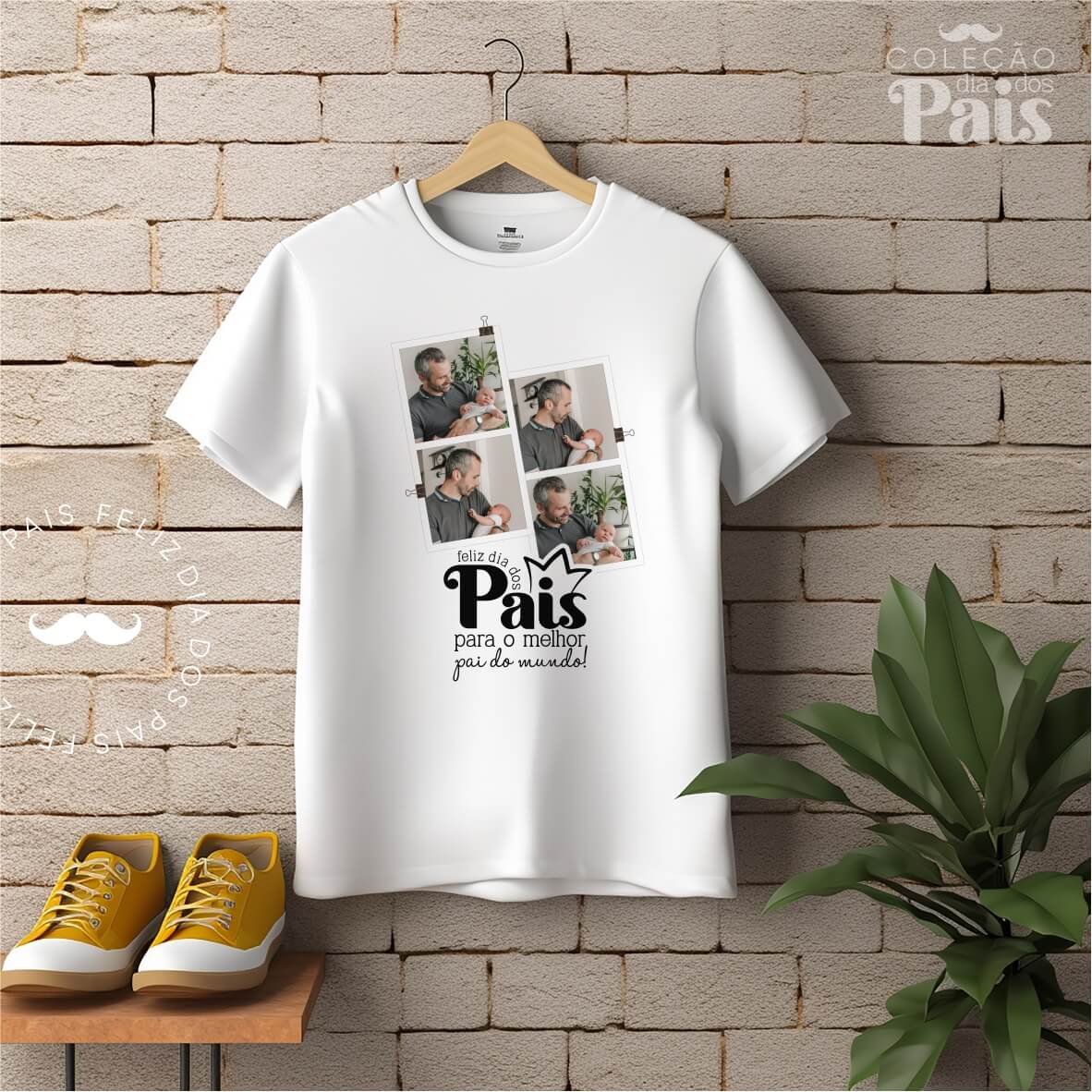 T-shirt, Caneca e Azulejo Dia do Pai