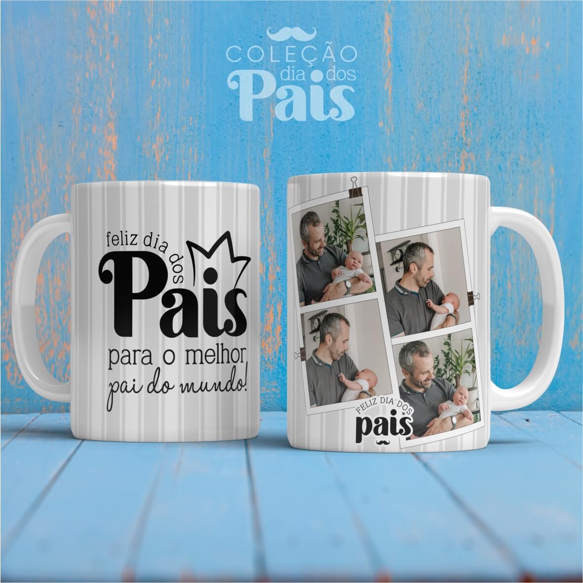 T-shirt, Caneca e Azulejo Dia do Pai