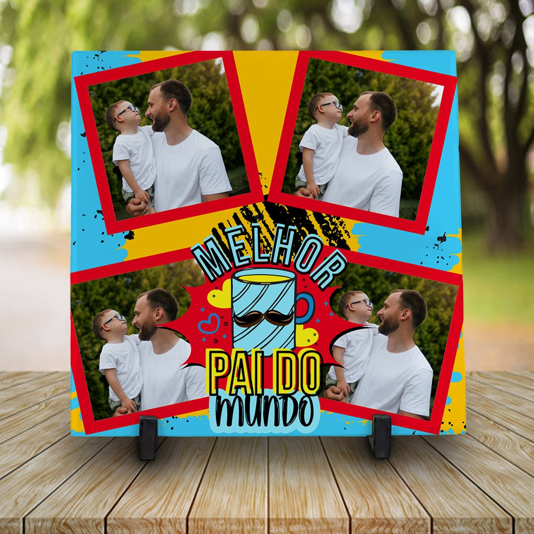 Azulejos Com foto Dia do Pai