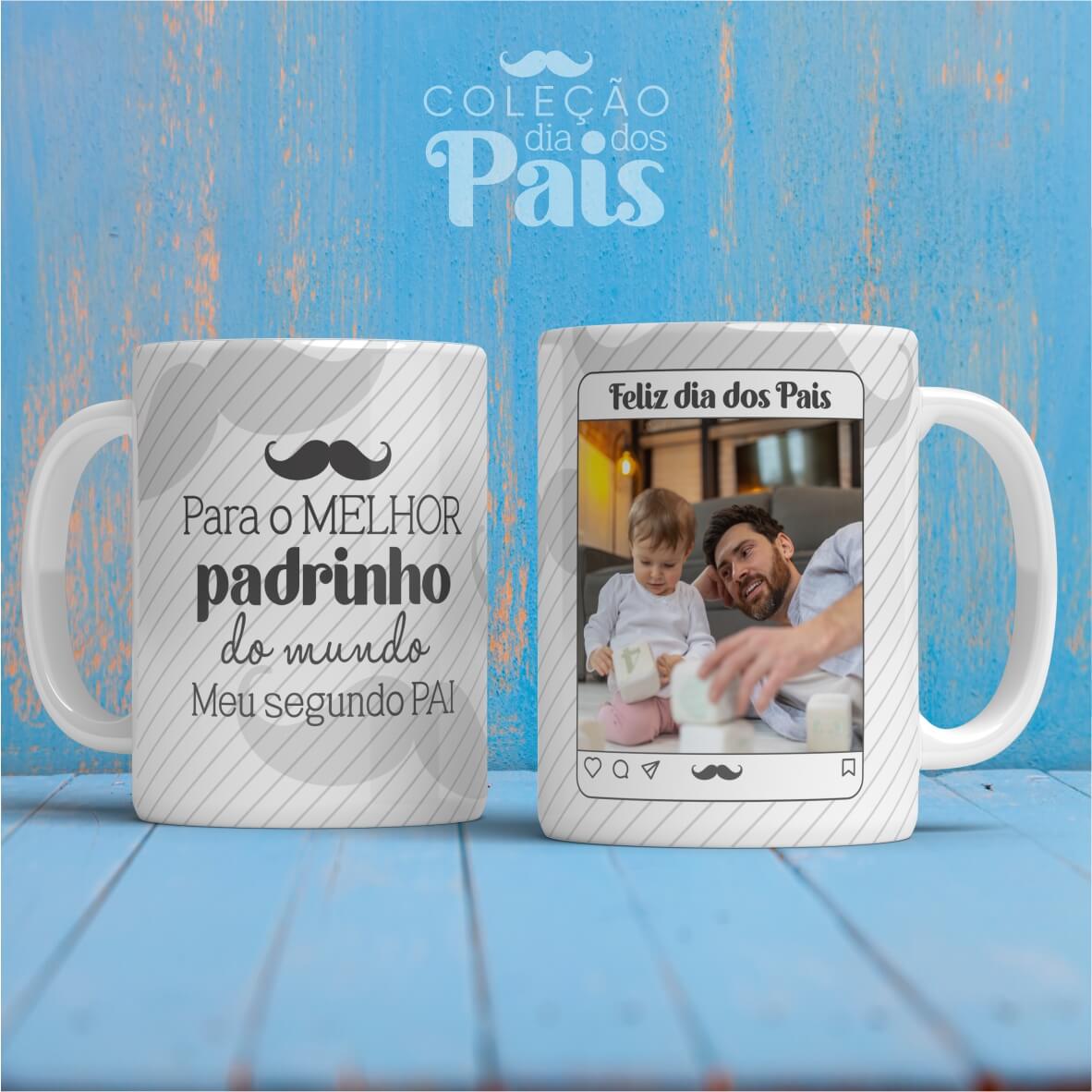 T-shirt, Caneca e Azulejo Dia do Pai