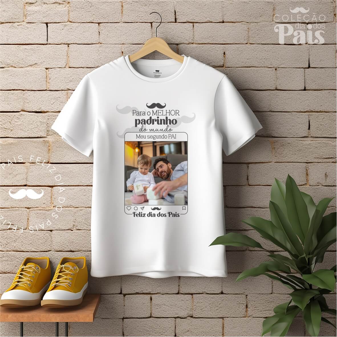 T-shirt, Caneca e Azulejo Dia do Pai