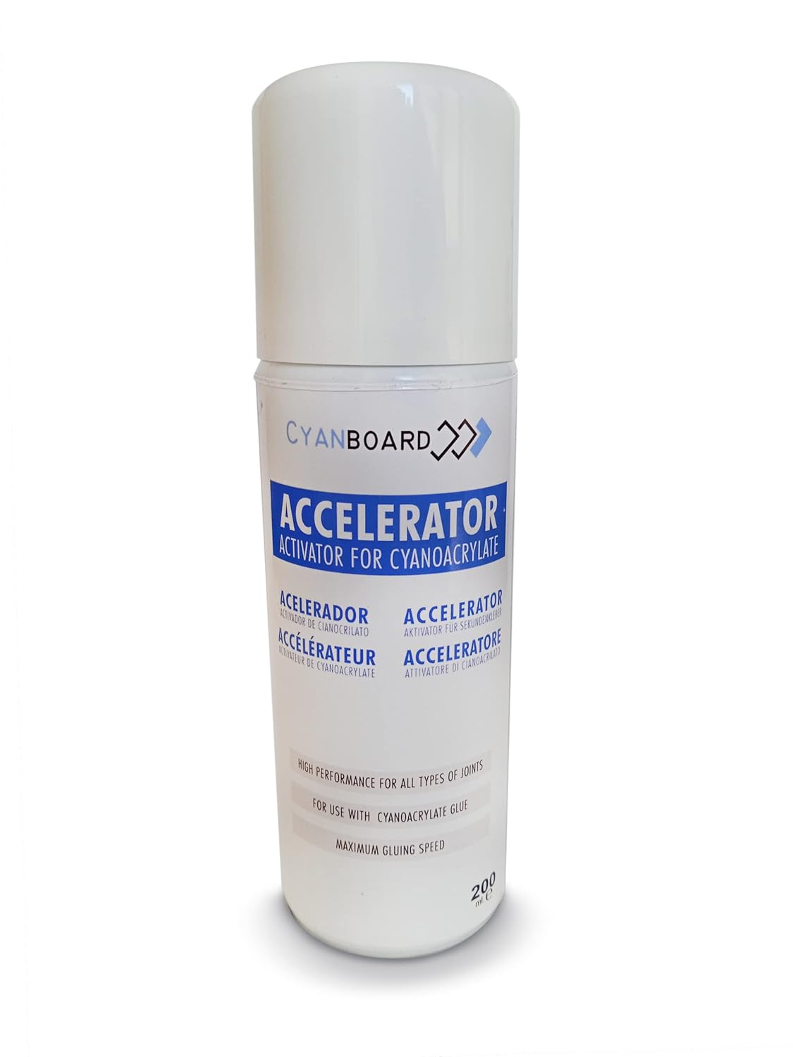 Ativador de Cyanocrilato 200ml - Cyanboard