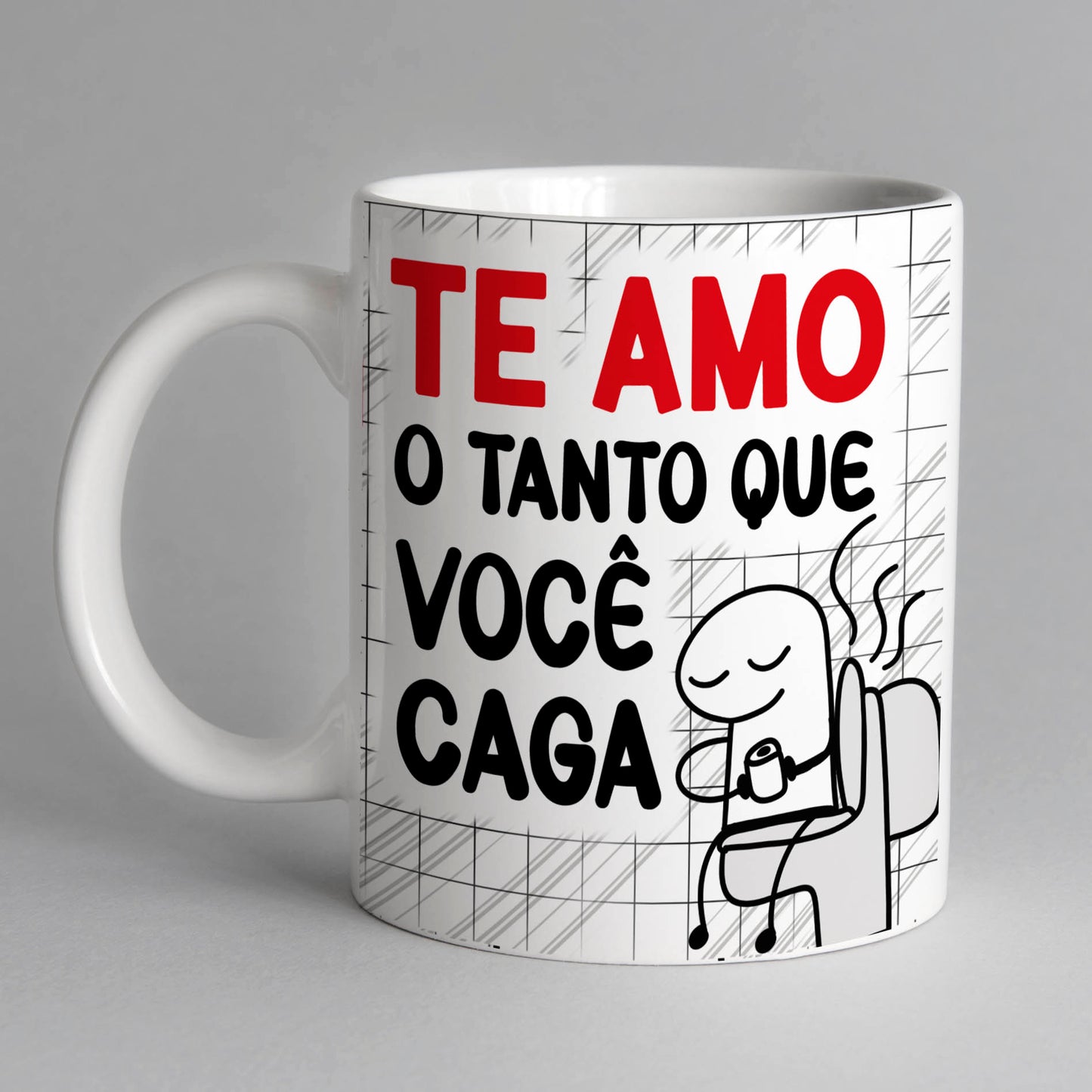 Caneca Namorados Divertidos Flork