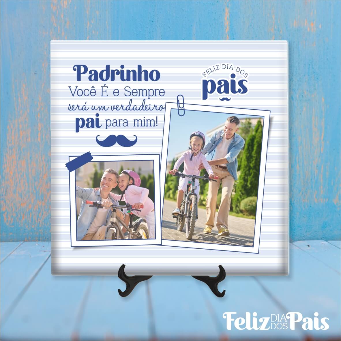 T-shirt, Caneca e Azulejo Dia do Pai