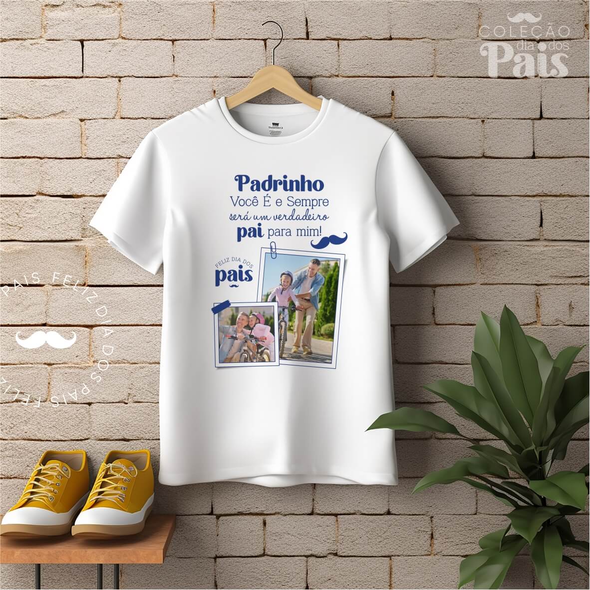 T-shirt, Caneca e Azulejo Dia do Pai