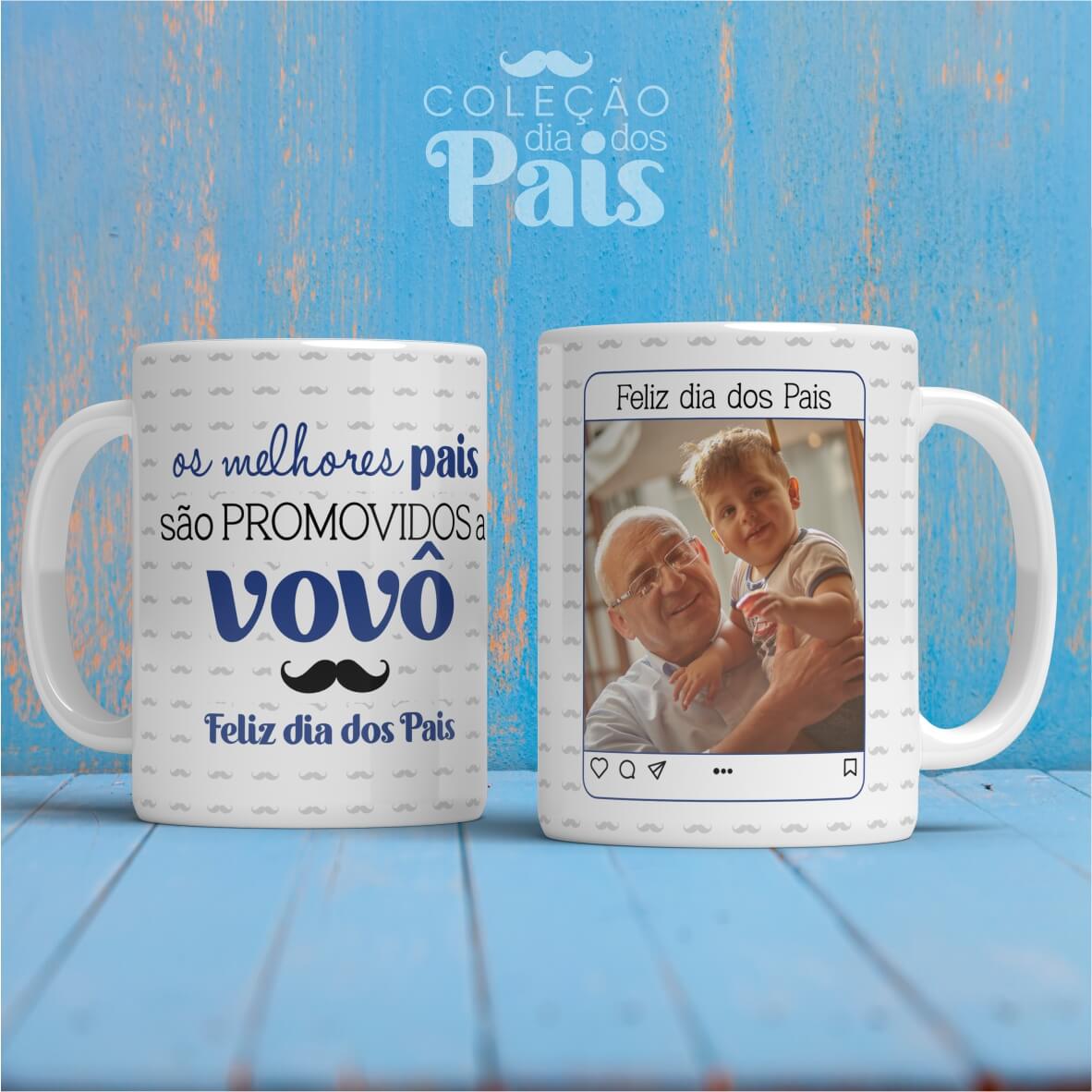 T-shirt, Caneca e Azulejo Dia do Pai