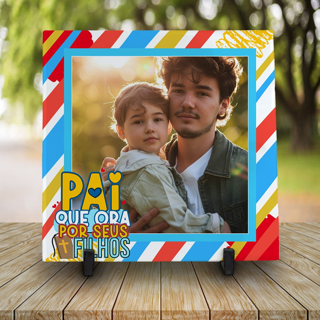 Azulejos Com foto Dia do Pai