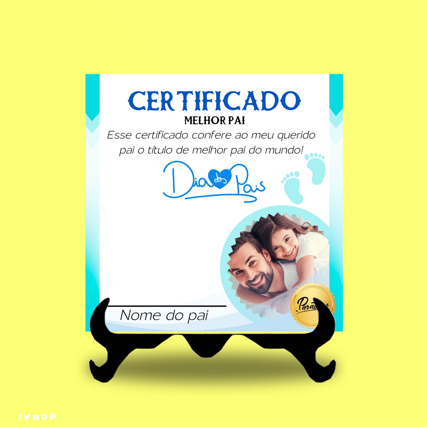 Certificado Dia do Pai