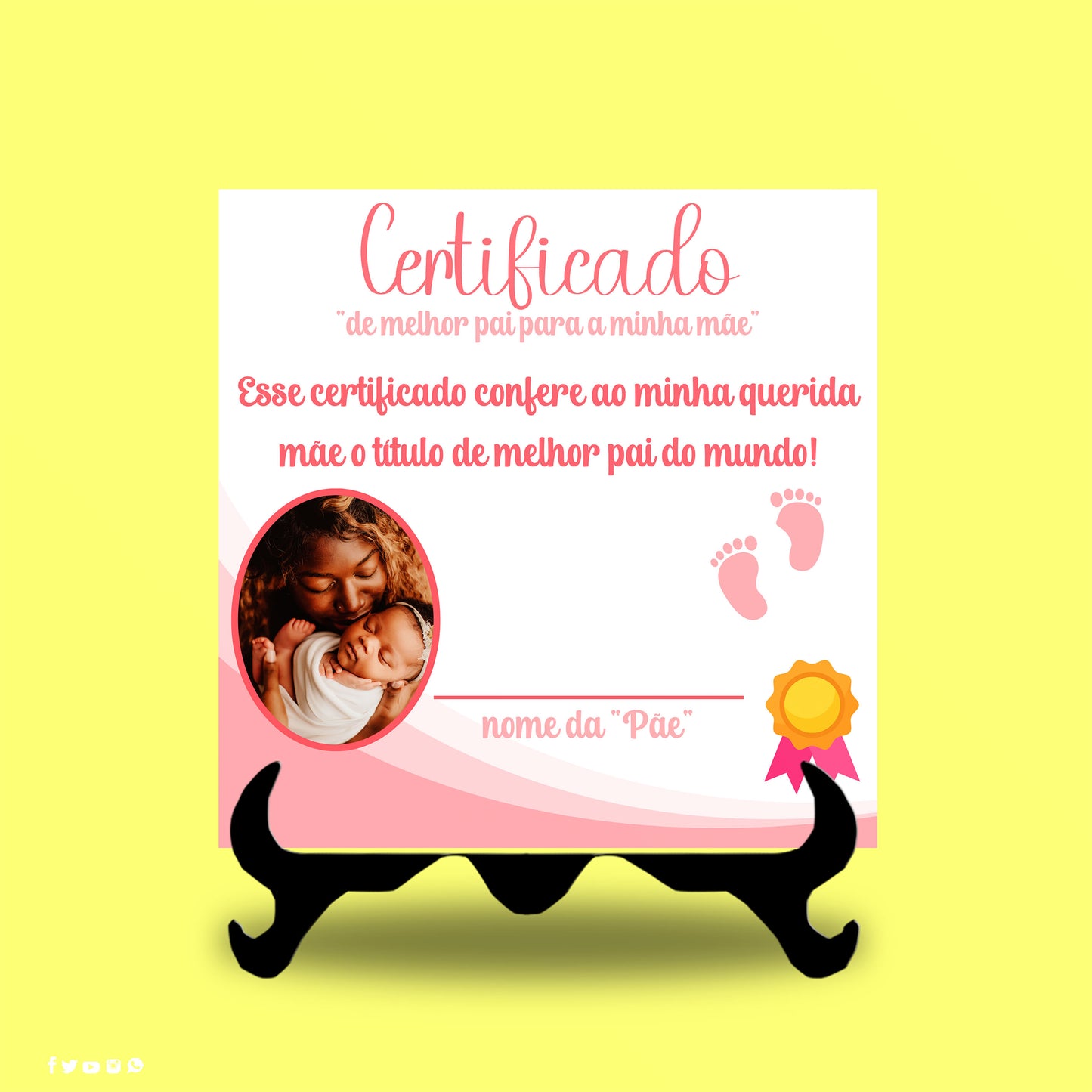 Certificado Dia do Pai